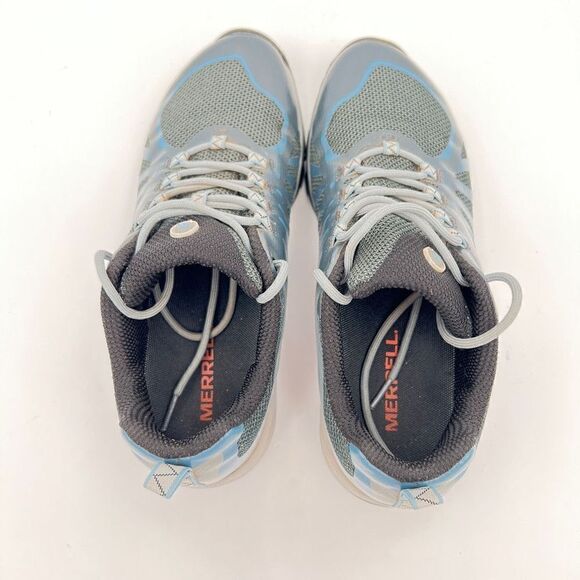 Merrell Siren Edge Q2 Trail Shoe - Women's 8.5 Blue Hiker | Waterproof USPS $90 - Picture 5 of 10